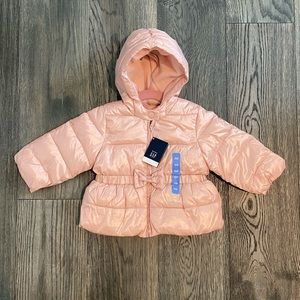 Gap Baby Girl Puffer Jacket SZ 18-24months